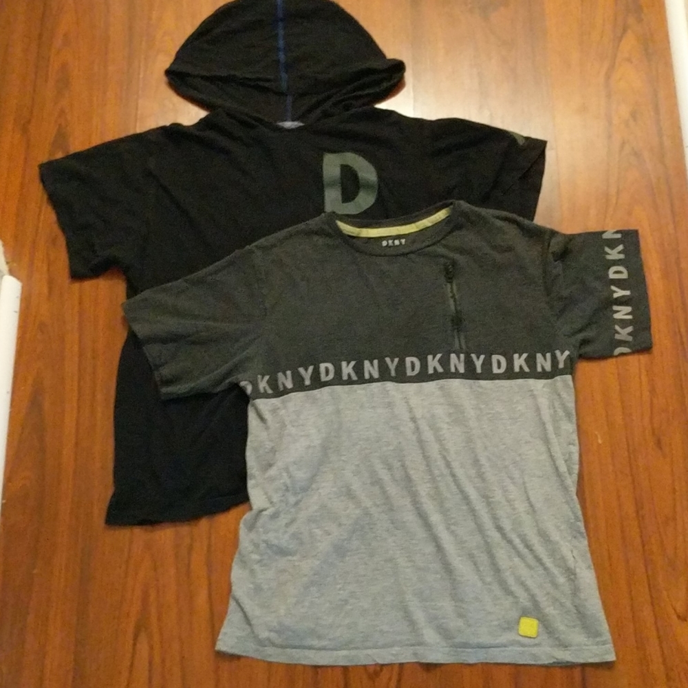 Lot of 2 DKNY Boy's Shirts XL